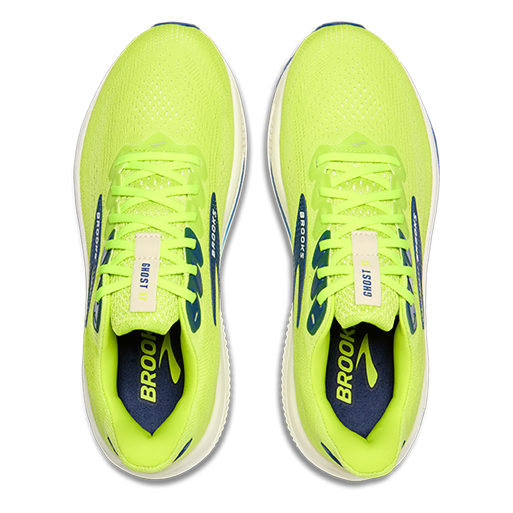 Brooks Ghost 17 Acid Lime - Navy - White