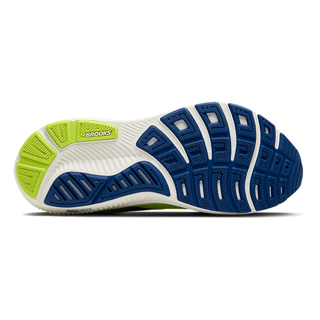 Brooks Ghost 17 Acid Lime - Navy - White