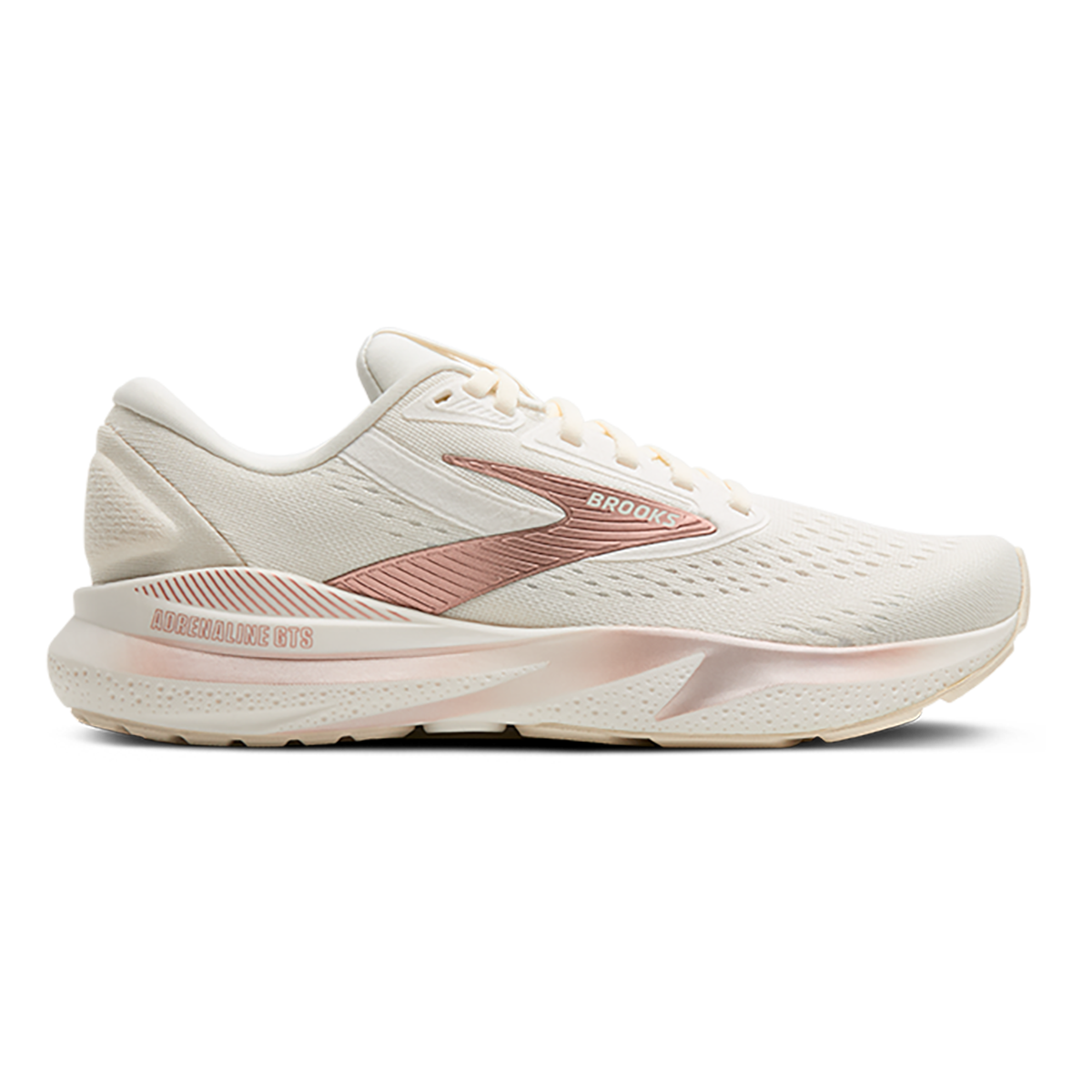 Brooks Adrenaline GTS 24 Coconut - Rose Gold - White